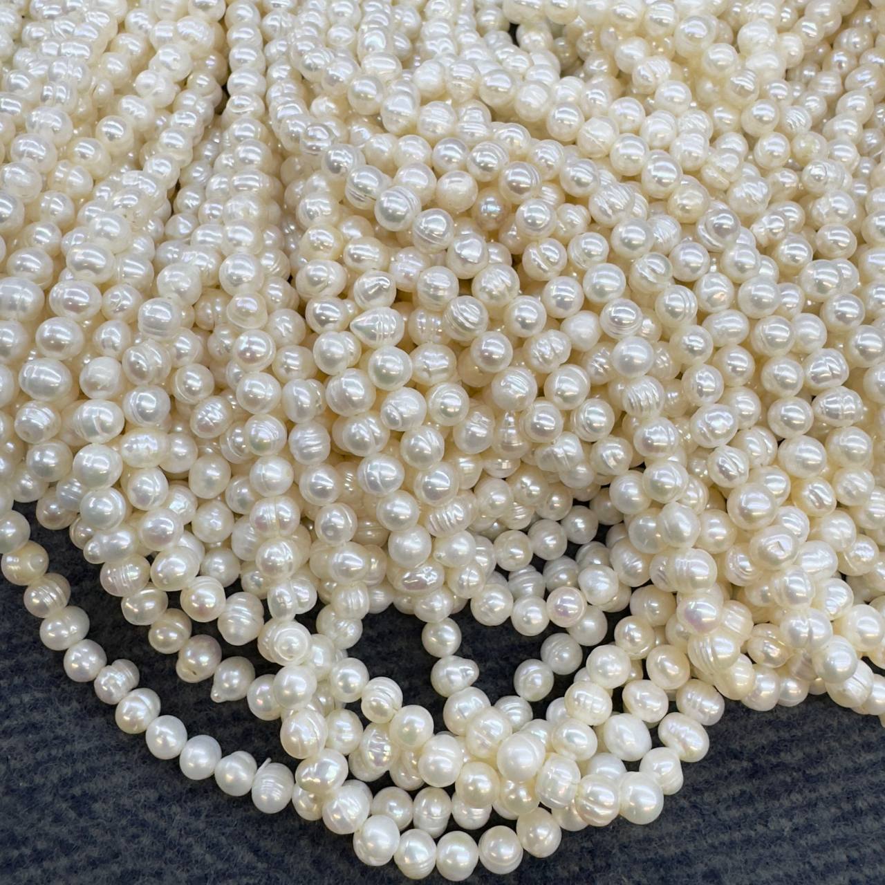 Жемчуг А культивированный размер 5-6мм